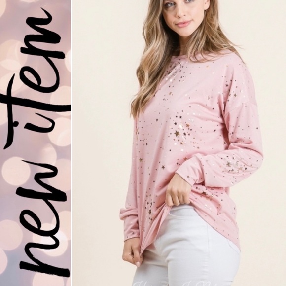 Tops - Glittering Star Sweatshirt